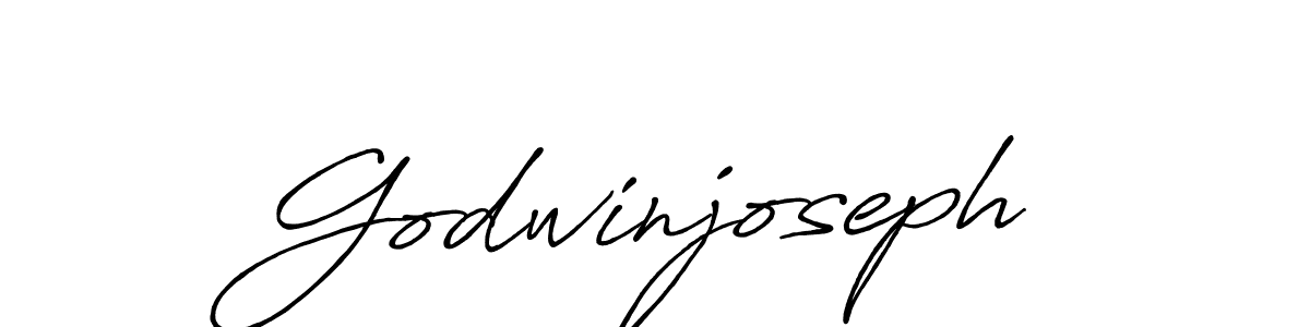 Create a beautiful signature design for name Godwinjoseph. With this signature (Antro_Vectra_Bolder) fonts, you can make a handwritten signature for free. Godwinjoseph signature style 7 images and pictures png