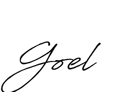 The best way (Antro_Vectra_Bolder) to make a short signature is to pick only two or three words in your name. The name Goel include a total of six letters. For converting this name. Goel signature style 7 images and pictures png