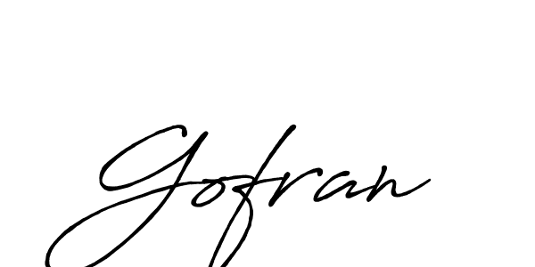 if you are searching for the best signature style for your name Gofran. so please give up your signature search. here we have designed multiple signature styles  using Antro_Vectra_Bolder. Gofran signature style 7 images and pictures png