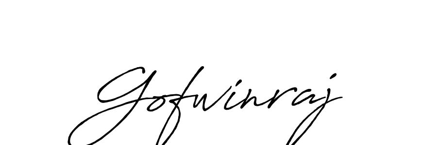 Check out images of Autograph of Gofwinraj name. Actor Gofwinraj Signature Style. Antro_Vectra_Bolder is a professional sign style online. Gofwinraj signature style 7 images and pictures png