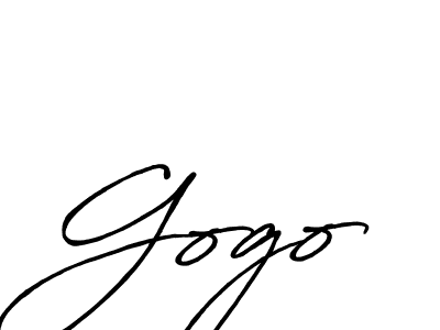 You should practise on your own different ways (Antro_Vectra_Bolder) to write your name (Gogo) in signature. don't let someone else do it for you. Gogo signature style 7 images and pictures png