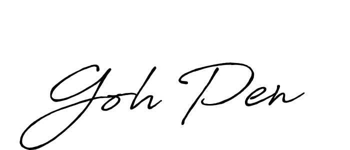 See photos of Goh Pen official signature by Spectra . Check more albums & portfolios. Read reviews & check more about Antro_Vectra_Bolder font. Goh Pen signature style 7 images and pictures png