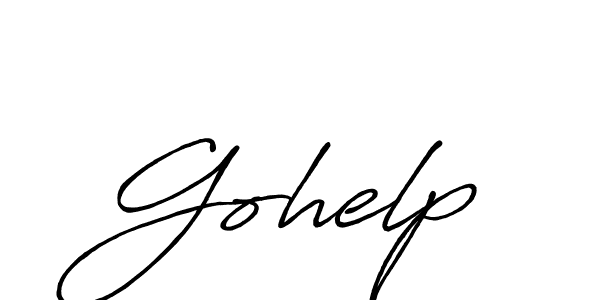 You can use this online signature creator to create a handwritten signature for the name Gohelp. This is the best online autograph maker. Gohelp signature style 7 images and pictures png