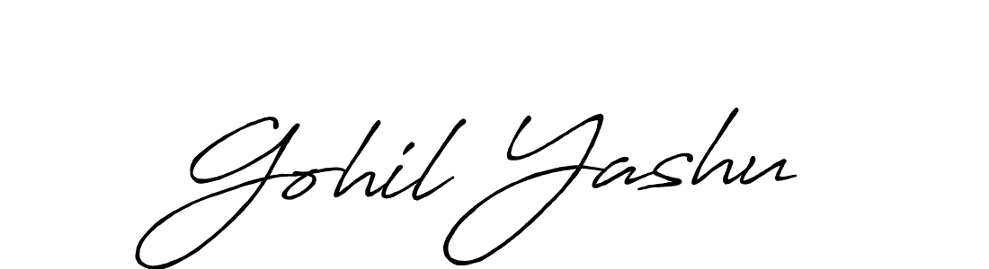 Best and Professional Signature Style for Gohil Yashu. Antro_Vectra_Bolder Best Signature Style Collection. Gohil Yashu signature style 7 images and pictures png