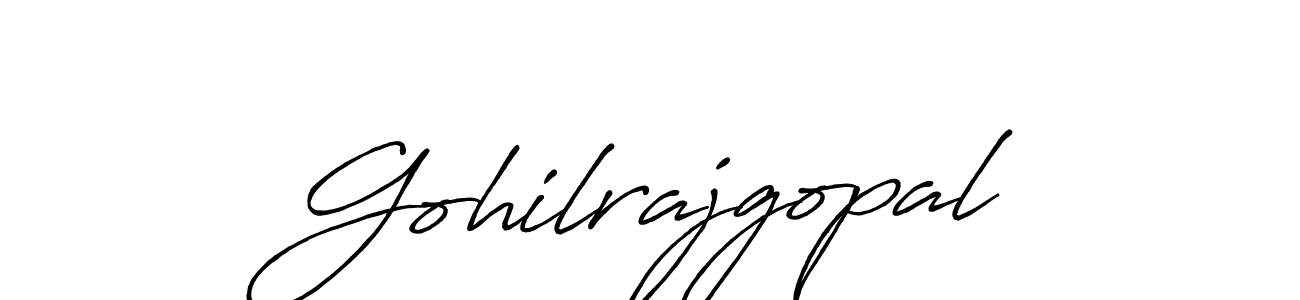 How to make Gohilrajgopal signature? Antro_Vectra_Bolder is a professional autograph style. Create handwritten signature for Gohilrajgopal name. Gohilrajgopal signature style 7 images and pictures png