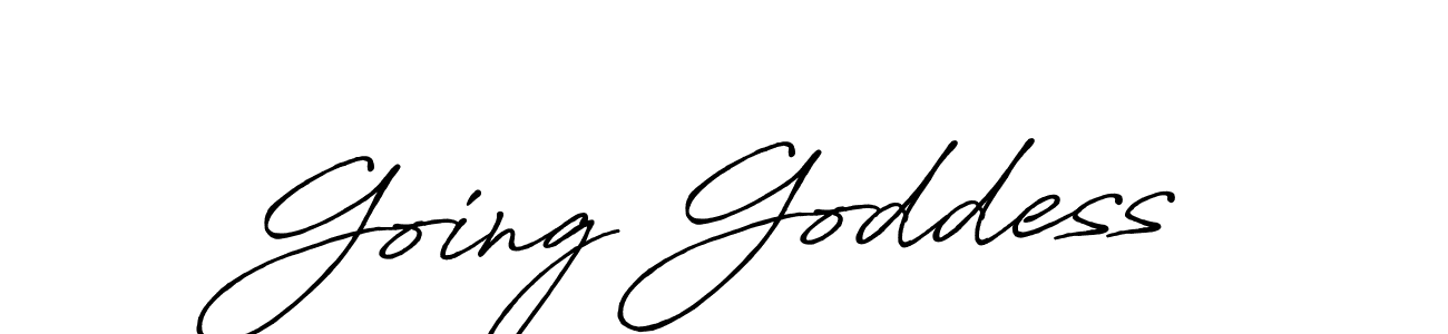 Make a short Going Goddess signature style. Manage your documents anywhere anytime using Antro_Vectra_Bolder. Create and add eSignatures, submit forms, share and send files easily. Going Goddess signature style 7 images and pictures png