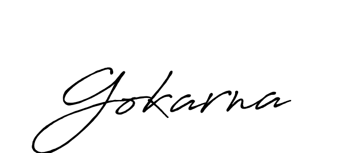 Once you've used our free online signature maker to create your best signature Antro_Vectra_Bolder style, it's time to enjoy all of the benefits that Gokarna name signing documents. Gokarna signature style 7 images and pictures png