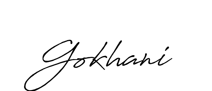Similarly Antro_Vectra_Bolder is the best handwritten signature design. Signature creator online .You can use it as an online autograph creator for name Gokhani. Gokhani signature style 7 images and pictures png