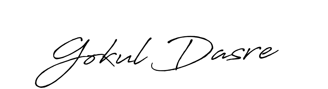 Similarly Antro_Vectra_Bolder is the best handwritten signature design. Signature creator online .You can use it as an online autograph creator for name Gokul Dasre. Gokul Dasre signature style 7 images and pictures png