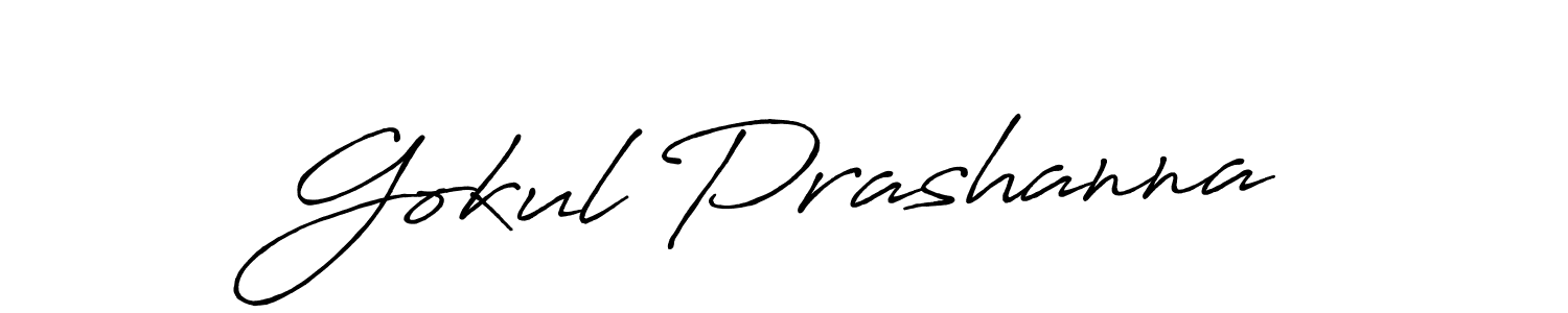 if you are searching for the best signature style for your name Gokul Prashanna. so please give up your signature search. here we have designed multiple signature styles  using Antro_Vectra_Bolder. Gokul Prashanna signature style 7 images and pictures png