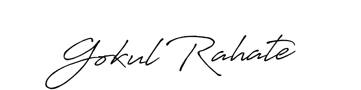 How to Draw Gokul Rahate signature style? Antro_Vectra_Bolder is a latest design signature styles for name Gokul Rahate. Gokul Rahate signature style 7 images and pictures png