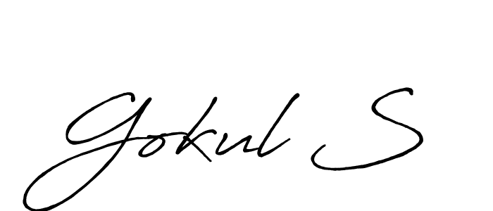 See photos of Gokul S official signature by Spectra . Check more albums & portfolios. Read reviews & check more about Antro_Vectra_Bolder font. Gokul S signature style 7 images and pictures png