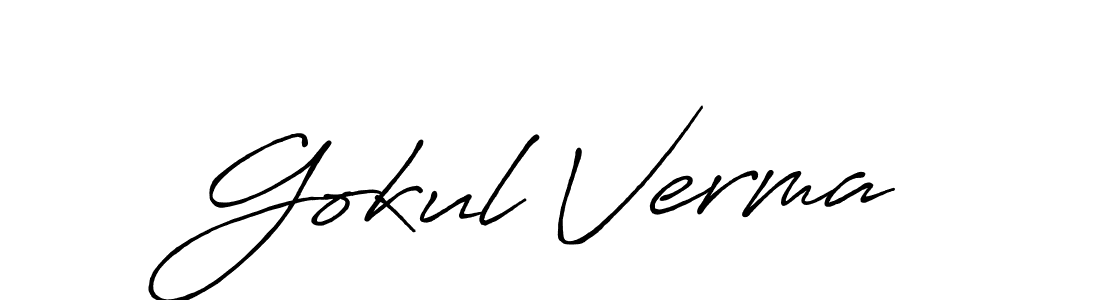You can use this online signature creator to create a handwritten signature for the name Gokul Verma. This is the best online autograph maker. Gokul Verma signature style 7 images and pictures png