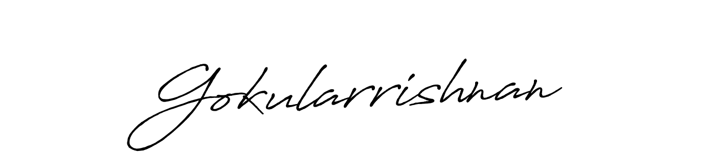 Antro_Vectra_Bolder is a professional signature style that is perfect for those who want to add a touch of class to their signature. It is also a great choice for those who want to make their signature more unique. Get Gokularrishnan name to fancy signature for free. Gokularrishnan signature style 7 images and pictures png