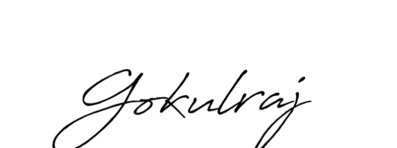 You should practise on your own different ways (Antro_Vectra_Bolder) to write your name (Gokulraj) in signature. don't let someone else do it for you. Gokulraj signature style 7 images and pictures png