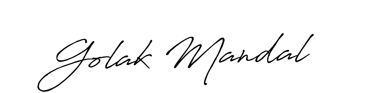 It looks lik you need a new signature style for name Golak Mandal. Design unique handwritten (Antro_Vectra_Bolder) signature with our free signature maker in just a few clicks. Golak Mandal signature style 7 images and pictures png