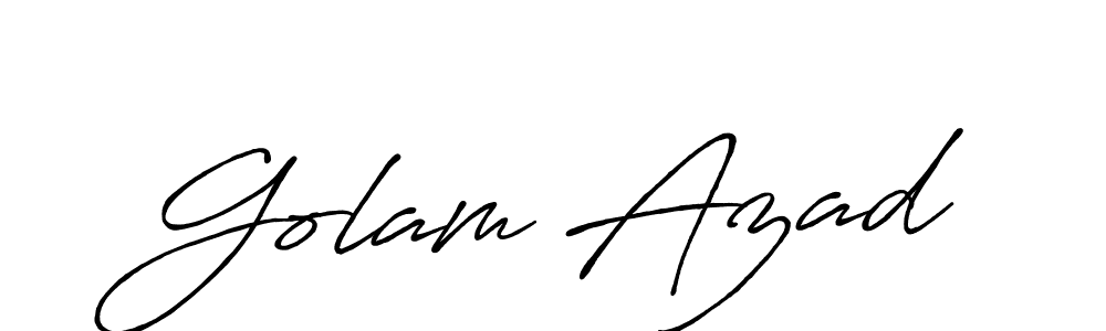 It looks lik you need a new signature style for name Golam Azad. Design unique handwritten (Antro_Vectra_Bolder) signature with our free signature maker in just a few clicks. Golam Azad signature style 7 images and pictures png
