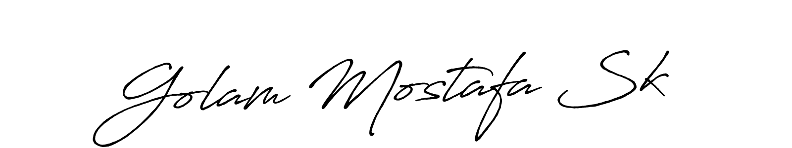 This is the best signature style for the Golam Mostafa Sk name. Also you like these signature font (Antro_Vectra_Bolder). Mix name signature. Golam Mostafa Sk signature style 7 images and pictures png