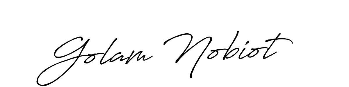 You should practise on your own different ways (Antro_Vectra_Bolder) to write your name (Golam Nobiot) in signature. don't let someone else do it for you. Golam Nobiot signature style 7 images and pictures png