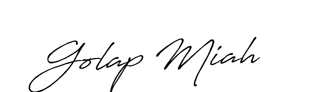 Also You can easily find your signature by using the search form. We will create Golap Miah name handwritten signature images for you free of cost using Antro_Vectra_Bolder sign style. Golap Miah signature style 7 images and pictures png