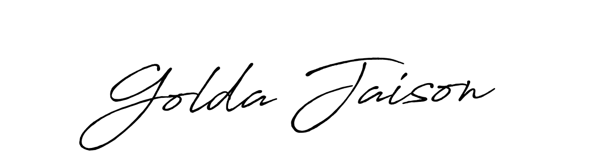 Make a beautiful signature design for name Golda Jaison. Use this online signature maker to create a handwritten signature for free. Golda Jaison signature style 7 images and pictures png