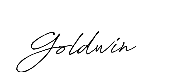 Also we have Goldwin name is the best signature style. Create professional handwritten signature collection using Antro_Vectra_Bolder autograph style. Goldwin signature style 7 images and pictures png