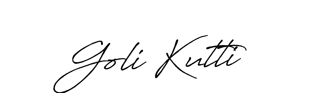 if you are searching for the best signature style for your name Goli Kutti. so please give up your signature search. here we have designed multiple signature styles  using Antro_Vectra_Bolder. Goli Kutti signature style 7 images and pictures png