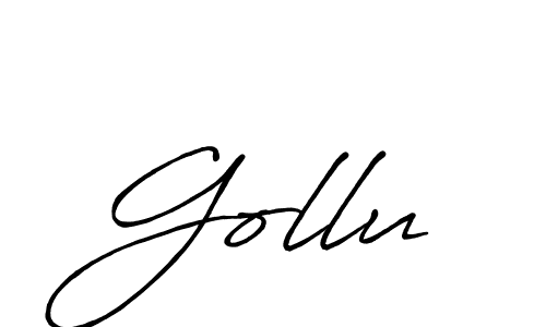 You should practise on your own different ways (Antro_Vectra_Bolder) to write your name (Gollu) in signature. don't let someone else do it for you. Gollu signature style 7 images and pictures png