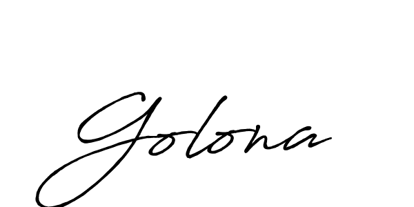 if you are searching for the best signature style for your name Golona. so please give up your signature search. here we have designed multiple signature styles  using Antro_Vectra_Bolder. Golona signature style 7 images and pictures png