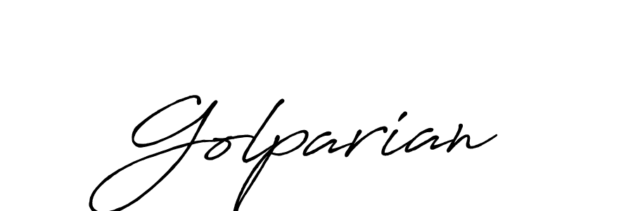 Similarly Antro_Vectra_Bolder is the best handwritten signature design. Signature creator online .You can use it as an online autograph creator for name Golparian. Golparian signature style 7 images and pictures png