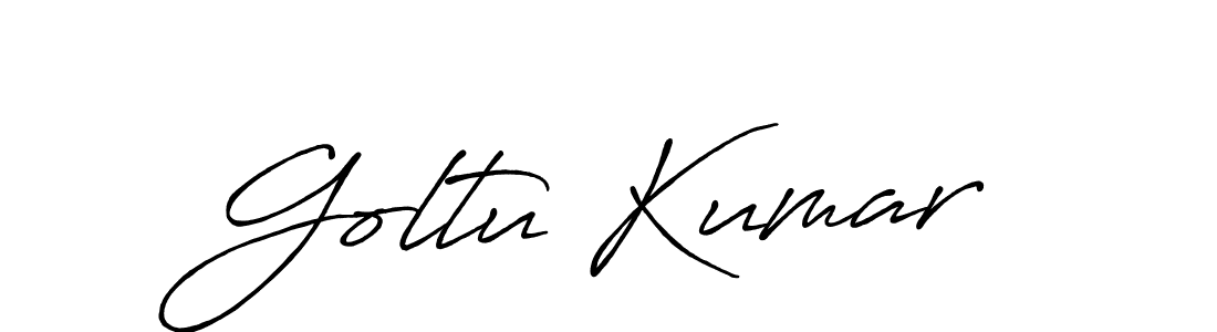 This is the best signature style for the Goltu Kumar name. Also you like these signature font (Antro_Vectra_Bolder). Mix name signature. Goltu Kumar signature style 7 images and pictures png