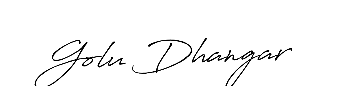 if you are searching for the best signature style for your name Golu Dhangar. so please give up your signature search. here we have designed multiple signature styles  using Antro_Vectra_Bolder. Golu Dhangar signature style 7 images and pictures png