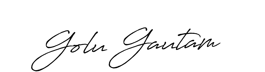 See photos of Golu Gautam official signature by Spectra . Check more albums & portfolios. Read reviews & check more about Antro_Vectra_Bolder font. Golu Gautam signature style 7 images and pictures png