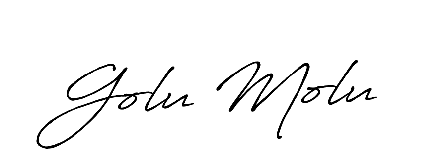 This is the best signature style for the Golu Molu name. Also you like these signature font (Antro_Vectra_Bolder). Mix name signature. Golu Molu signature style 7 images and pictures png