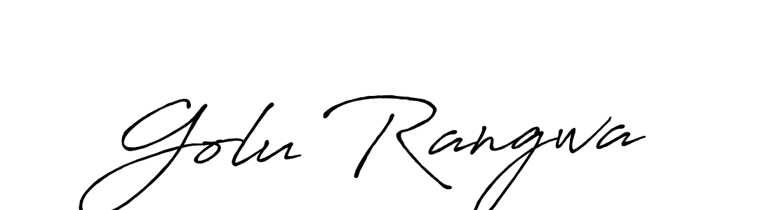 You can use this online signature creator to create a handwritten signature for the name Golu Rangwa. This is the best online autograph maker. Golu Rangwa signature style 7 images and pictures png