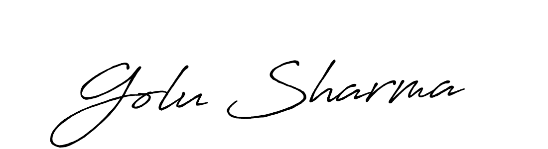 This is the best signature style for the Golu Sharma name. Also you like these signature font (Antro_Vectra_Bolder). Mix name signature. Golu Sharma signature style 7 images and pictures png