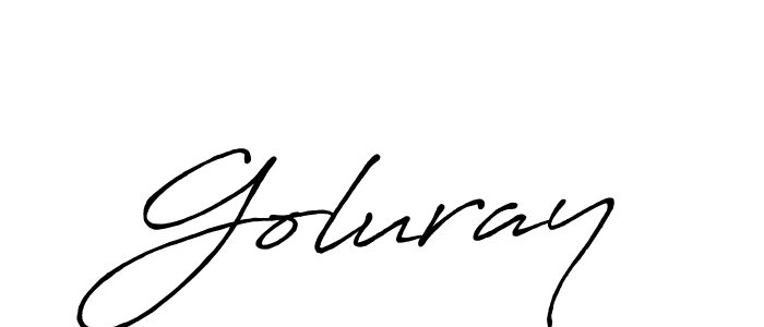 if you are searching for the best signature style for your name Goluray. so please give up your signature search. here we have designed multiple signature styles  using Antro_Vectra_Bolder. Goluray signature style 7 images and pictures png