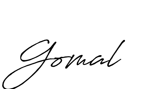 Antro_Vectra_Bolder is a professional signature style that is perfect for those who want to add a touch of class to their signature. It is also a great choice for those who want to make their signature more unique. Get Gomal name to fancy signature for free. Gomal signature style 7 images and pictures png