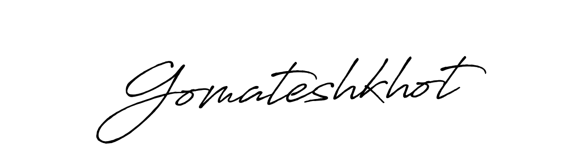 You can use this online signature creator to create a handwritten signature for the name Gomateshkhot. This is the best online autograph maker. Gomateshkhot signature style 7 images and pictures png