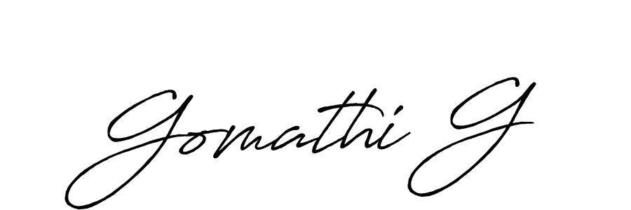 How to Draw Gomathi G signature style? Antro_Vectra_Bolder is a latest design signature styles for name Gomathi G. Gomathi G signature style 7 images and pictures png