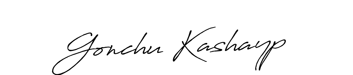 Best and Professional Signature Style for Gonchu Kashayp. Antro_Vectra_Bolder Best Signature Style Collection. Gonchu Kashayp signature style 7 images and pictures png