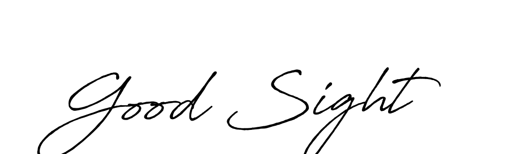 You can use this online signature creator to create a handwritten signature for the name Good Sight. This is the best online autograph maker. Good Sight signature style 7 images and pictures png