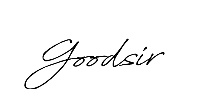 The best way (Antro_Vectra_Bolder) to make a short signature is to pick only two or three words in your name. The name Goodsir include a total of six letters. For converting this name. Goodsir signature style 7 images and pictures png