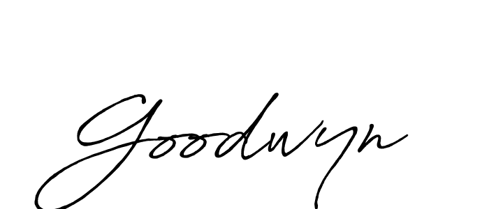 Create a beautiful signature design for name Goodwyn. With this signature (Antro_Vectra_Bolder) fonts, you can make a handwritten signature for free. Goodwyn signature style 7 images and pictures png