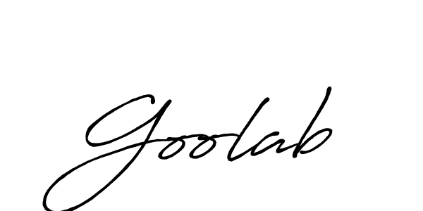 Antro_Vectra_Bolder is a professional signature style that is perfect for those who want to add a touch of class to their signature. It is also a great choice for those who want to make their signature more unique. Get Goolab name to fancy signature for free. Goolab signature style 7 images and pictures png