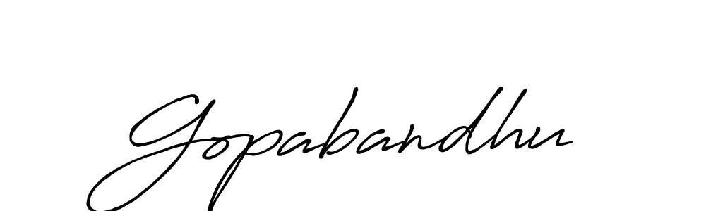 Antro_Vectra_Bolder is a professional signature style that is perfect for those who want to add a touch of class to their signature. It is also a great choice for those who want to make their signature more unique. Get Gopabandhu name to fancy signature for free. Gopabandhu signature style 7 images and pictures png