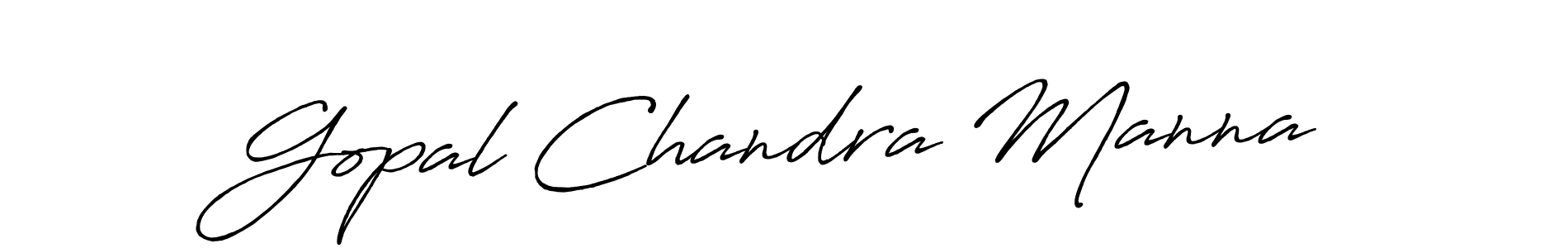 Gopal Chandra Manna stylish signature style. Best Handwritten Sign (Antro_Vectra_Bolder) for my name. Handwritten Signature Collection Ideas for my name Gopal Chandra Manna. Gopal Chandra Manna signature style 7 images and pictures png