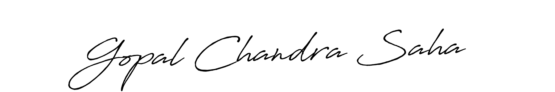 It looks lik you need a new signature style for name Gopal Chandra Saha. Design unique handwritten (Antro_Vectra_Bolder) signature with our free signature maker in just a few clicks. Gopal Chandra Saha signature style 7 images and pictures png