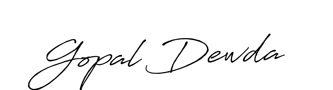 Antro_Vectra_Bolder is a professional signature style that is perfect for those who want to add a touch of class to their signature. It is also a great choice for those who want to make their signature more unique. Get Gopal Dewda name to fancy signature for free. Gopal Dewda signature style 7 images and pictures png