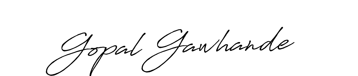 Make a beautiful signature design for name Gopal Gawhande. Use this online signature maker to create a handwritten signature for free. Gopal Gawhande signature style 7 images and pictures png